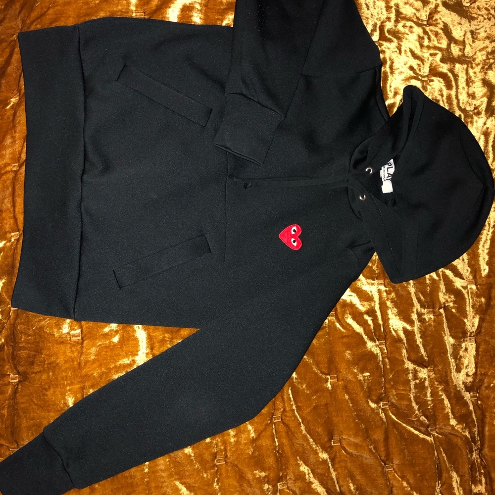 WMNS comme des garçon PLAY hoody